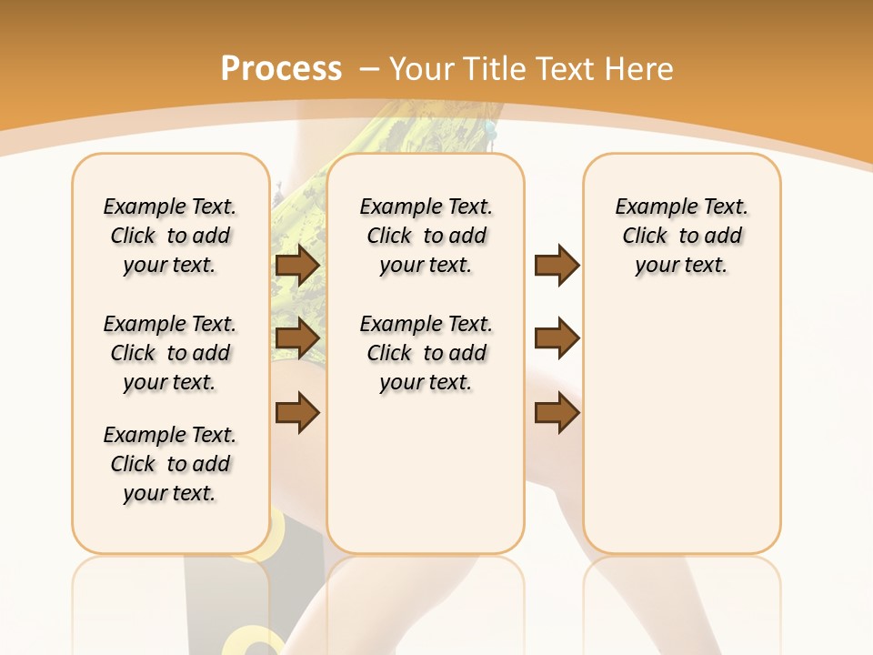 Sexual Green Sits PowerPoint Template