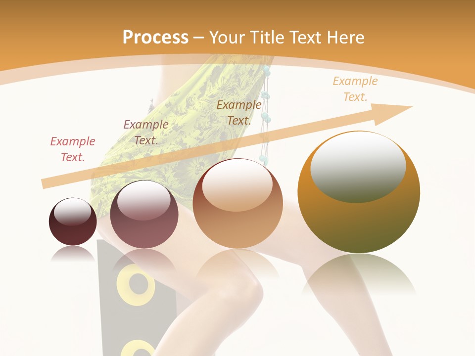 Sexual Green Sits PowerPoint Template