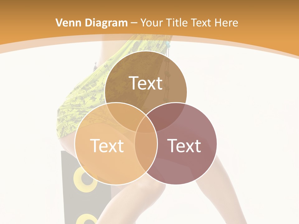 Sexual Green Sits PowerPoint Template