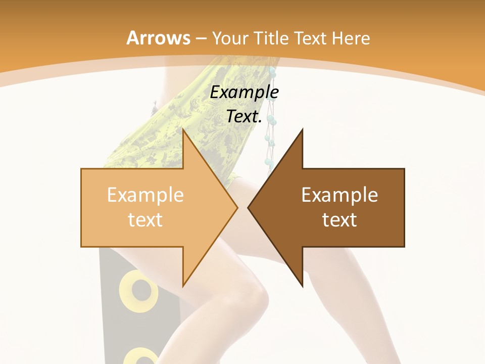 Sexual Green Sits PowerPoint Template