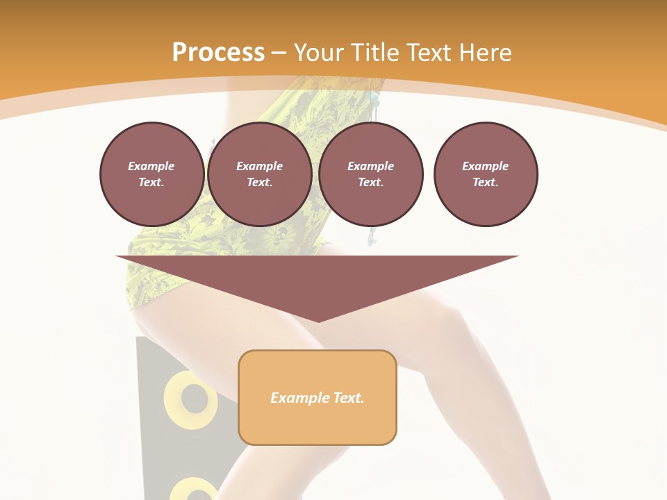 Sexual Green Sits PowerPoint Template