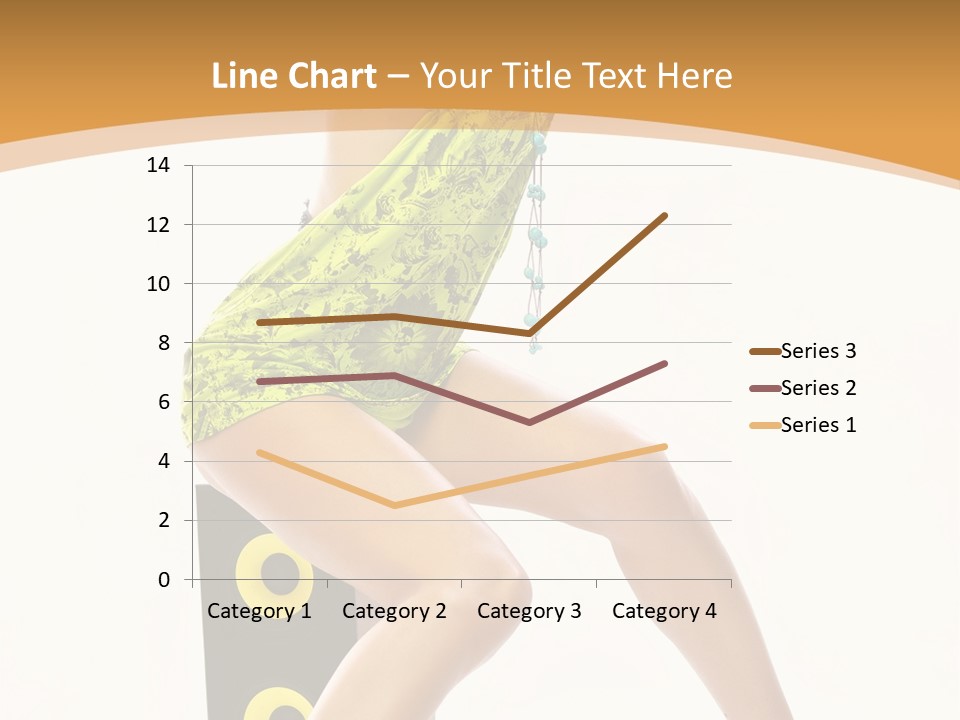 Sexual Green Sits PowerPoint Template