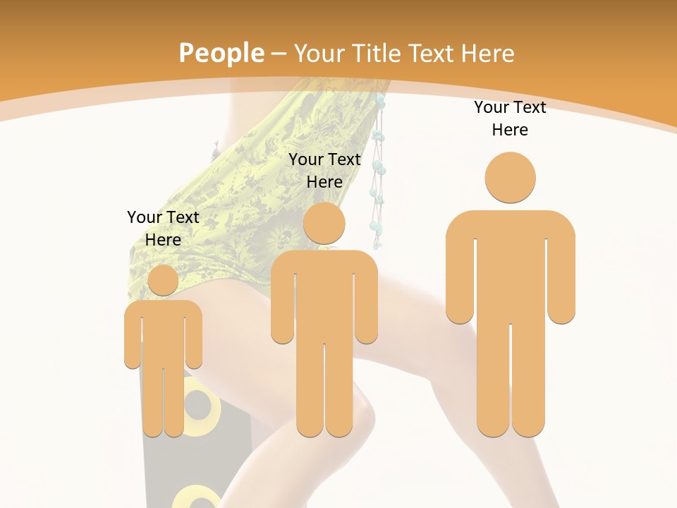 Sexual Green Sits PowerPoint Template