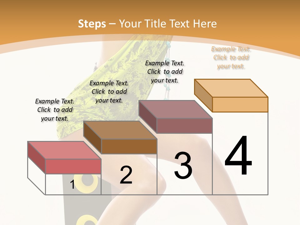 Sexual Green Sits PowerPoint Template