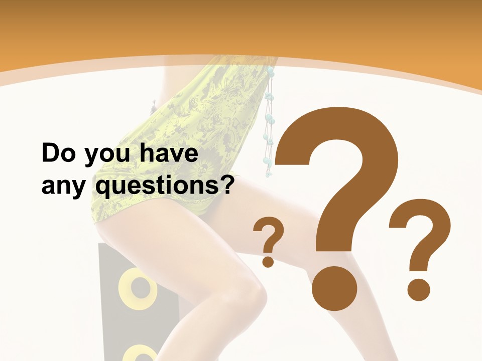 Sexual Green Sits PowerPoint Template