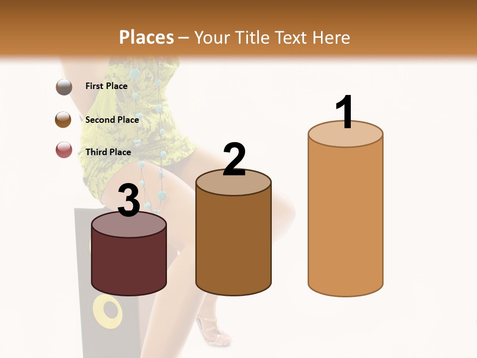 Attractive Music Hear PowerPoint Template