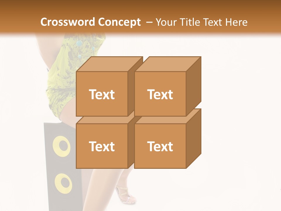 Attractive Music Hear PowerPoint Template