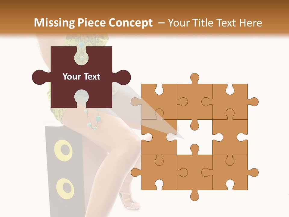 Attractive Music Hear PowerPoint Template