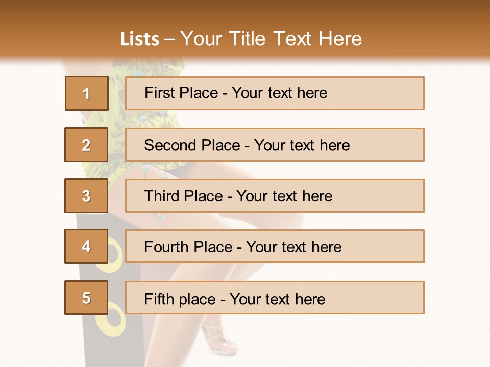 Attractive Music Hear PowerPoint Template