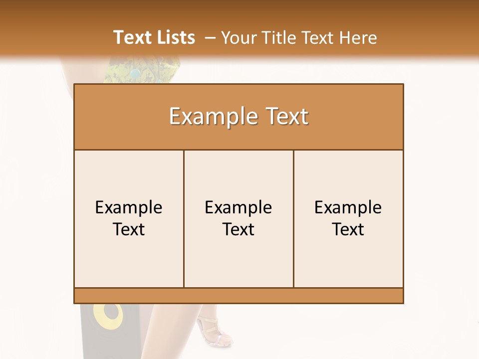 Attractive Music Hear PowerPoint Template