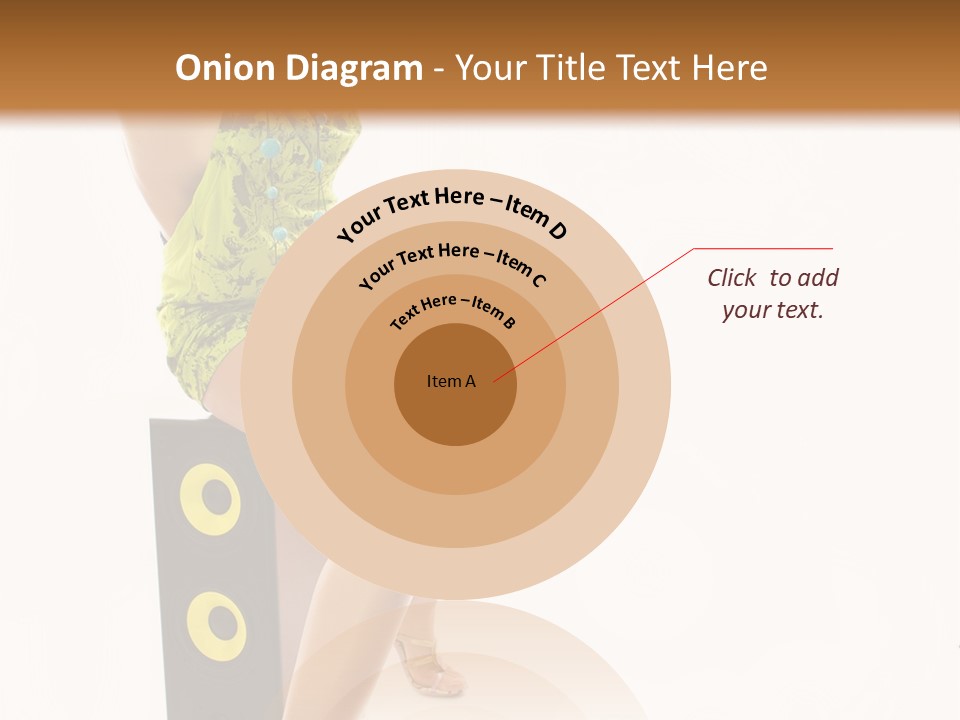 Attractive Music Hear PowerPoint Template