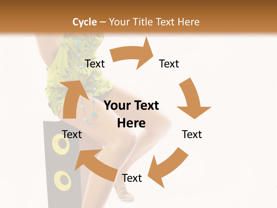Attractive Music Hear PowerPoint Template