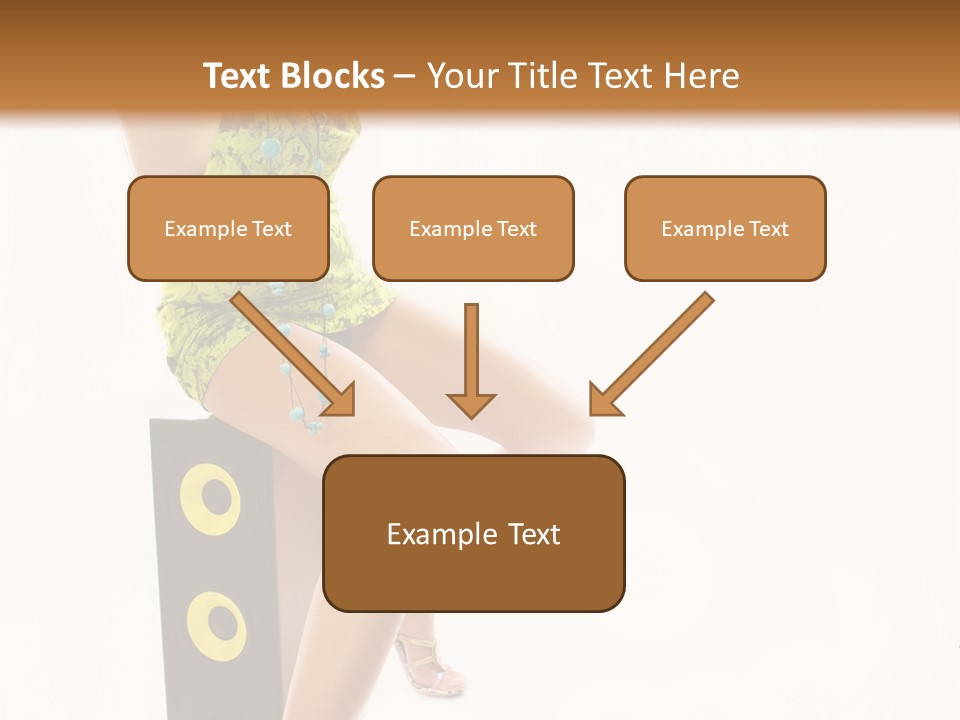 Attractive Music Hear PowerPoint Template