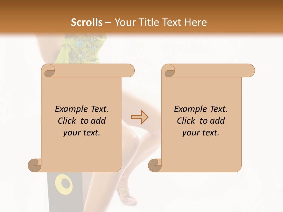 Attractive Music Hear PowerPoint Template
