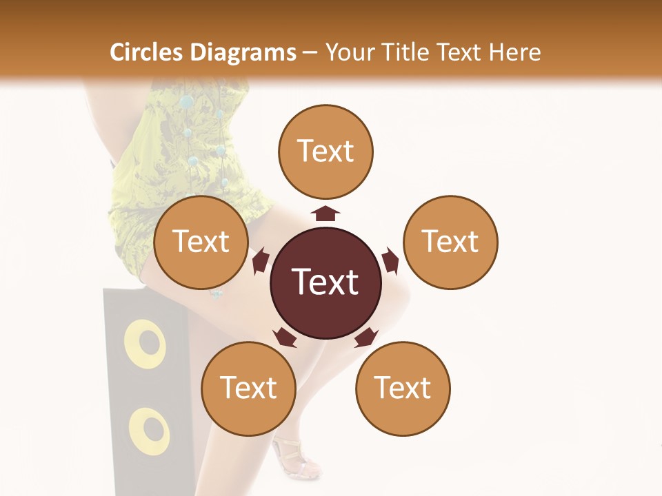 Attractive Music Hear PowerPoint Template