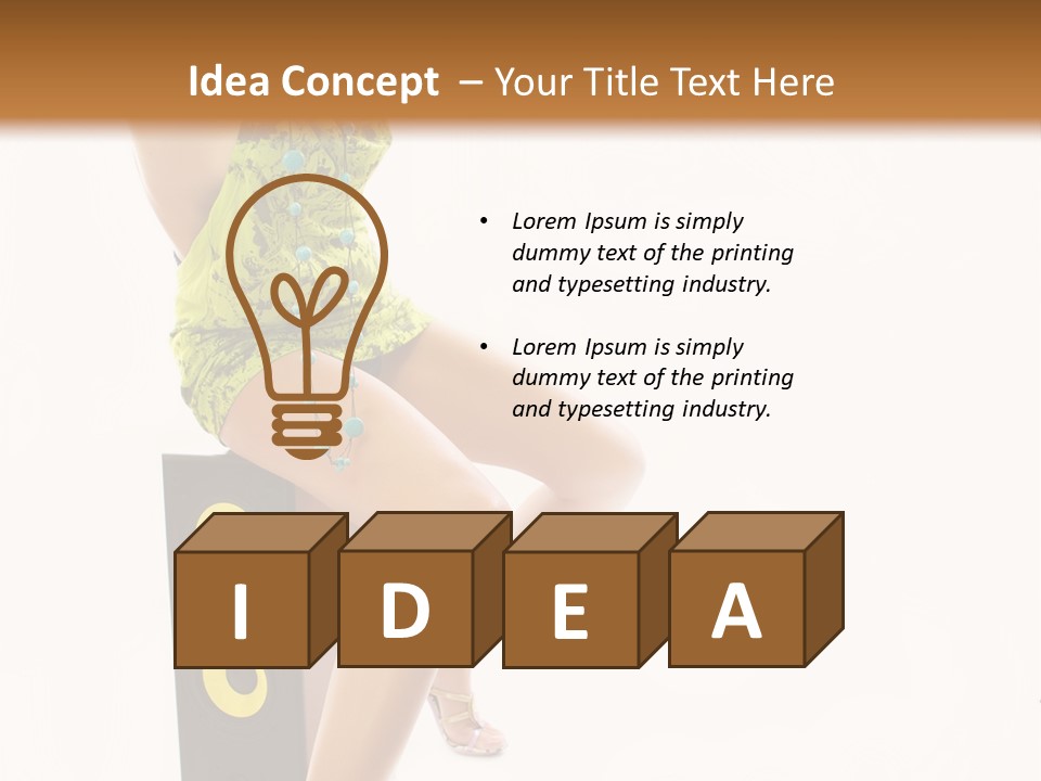 Attractive Music Hear PowerPoint Template