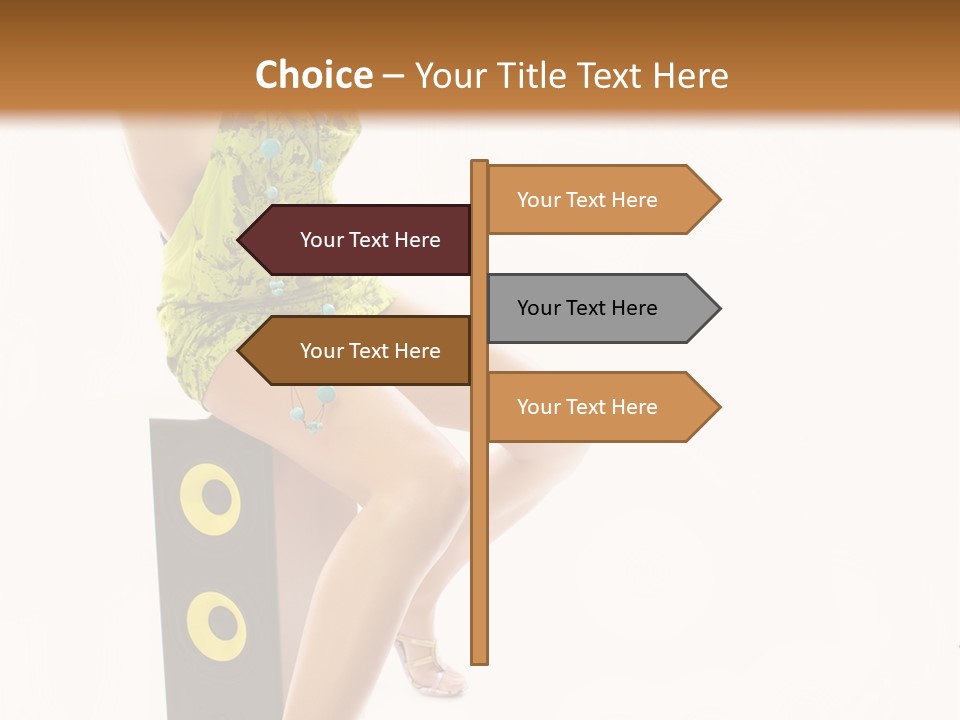 Attractive Music Hear PowerPoint Template
