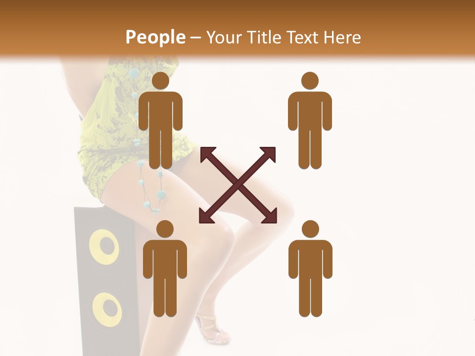 Attractive Music Hear PowerPoint Template