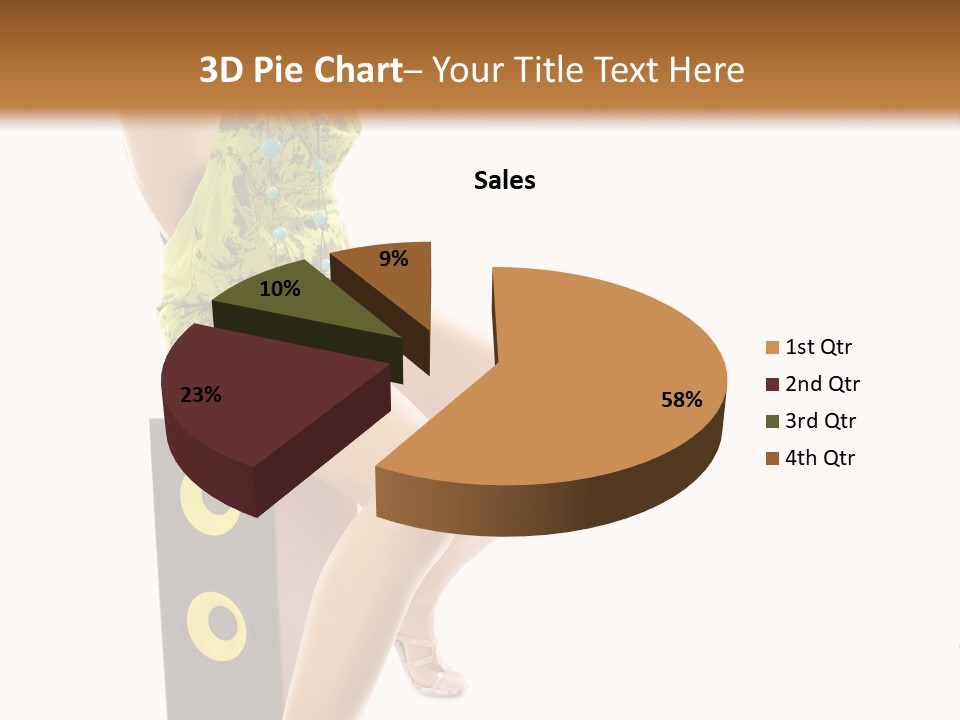 Attractive Music Hear PowerPoint Template