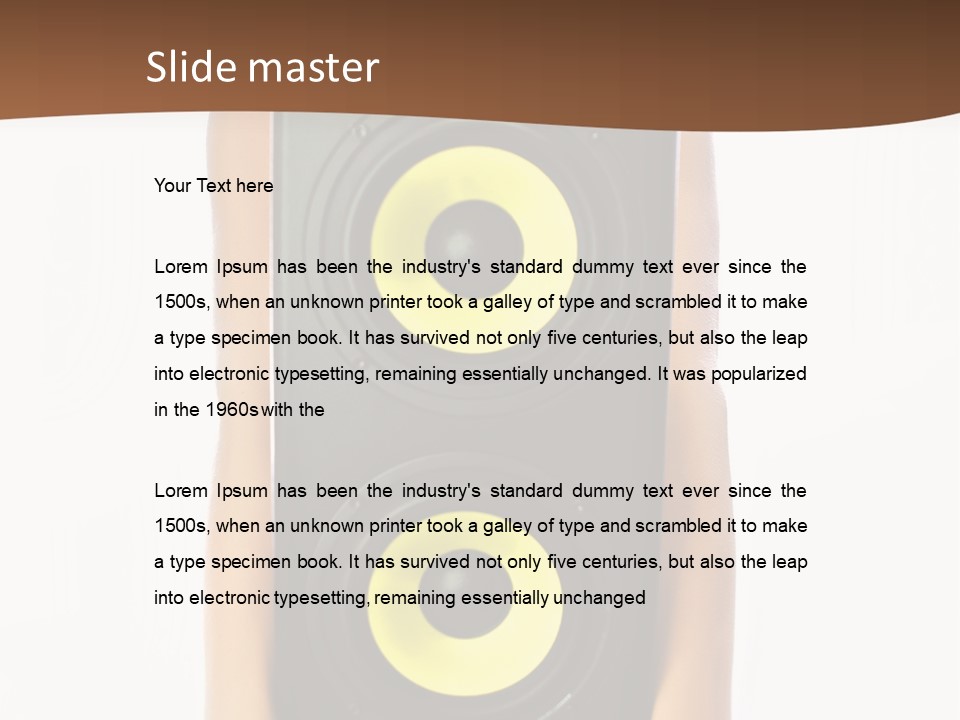 Girl Style White PowerPoint Template