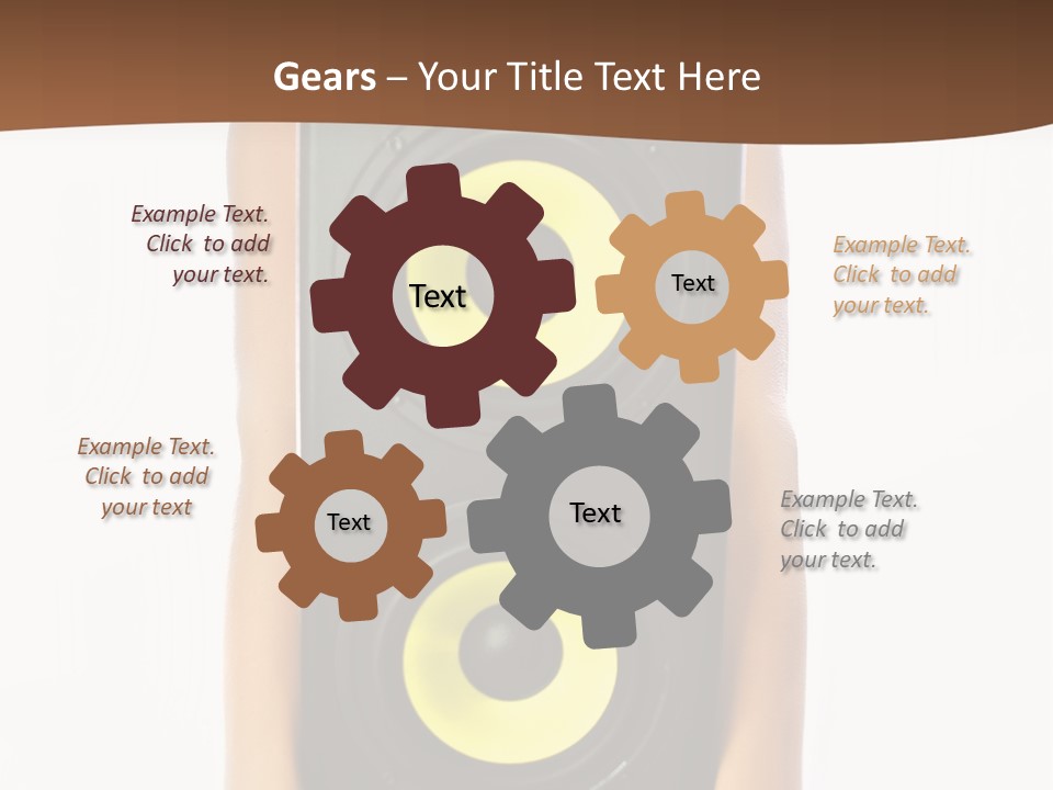 Girl Style White PowerPoint Template