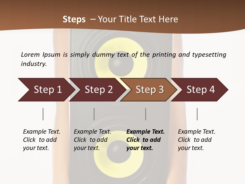 Girl Style White PowerPoint Template