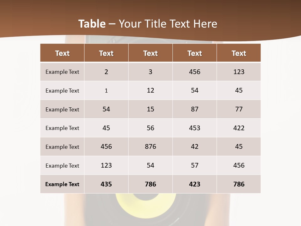 Girl Style White PowerPoint Template