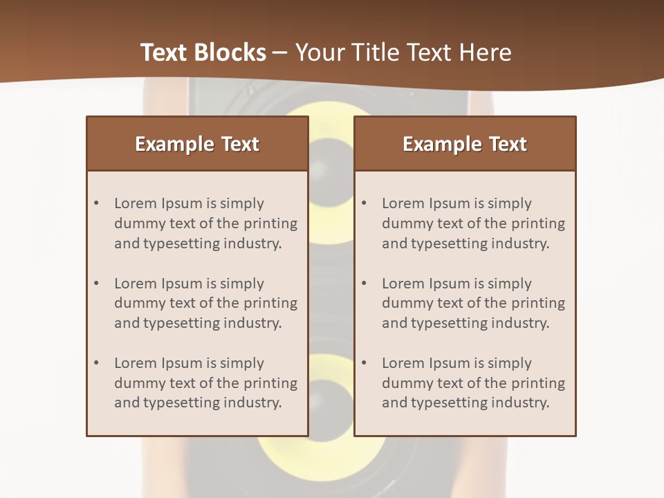 Girl Style White PowerPoint Template