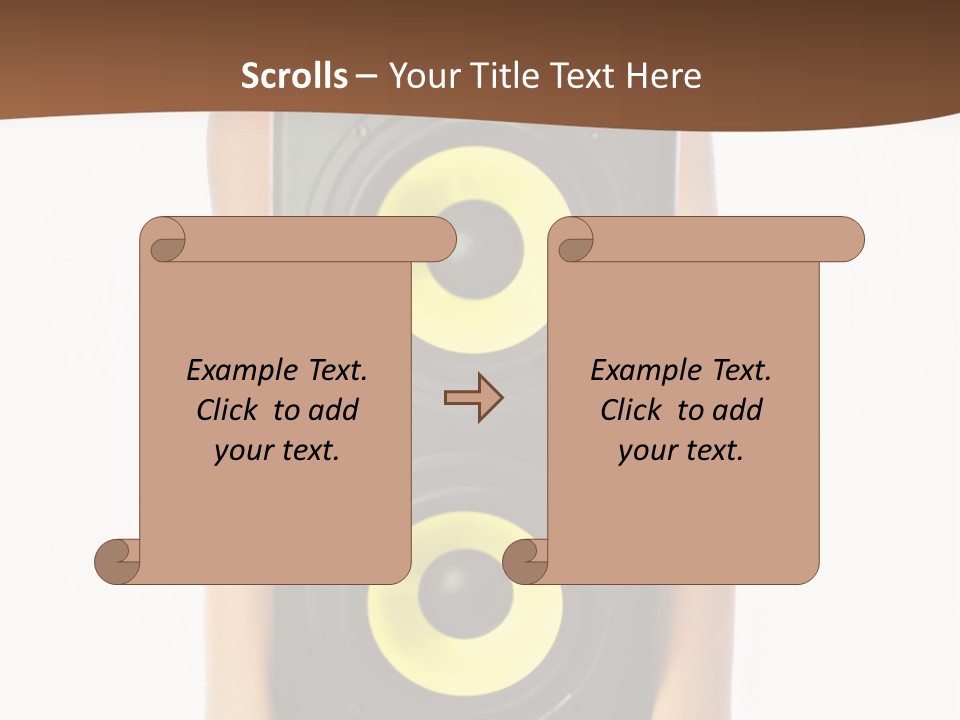 Girl Style White PowerPoint Template