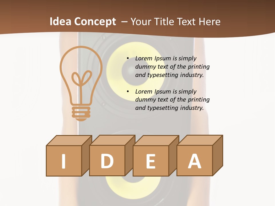 Girl Style White PowerPoint Template