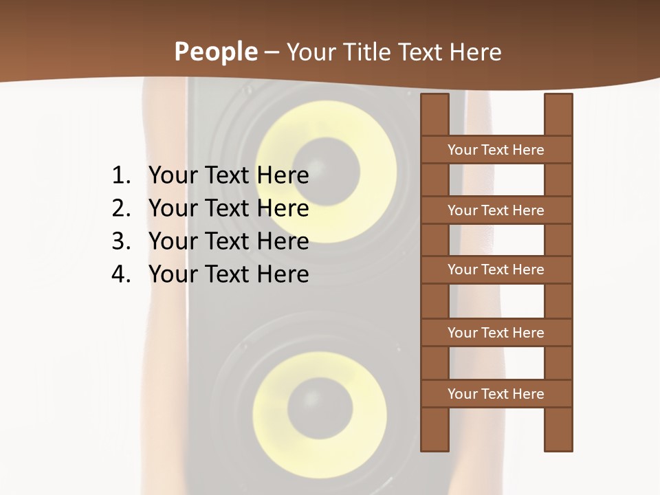 Girl Style White PowerPoint Template