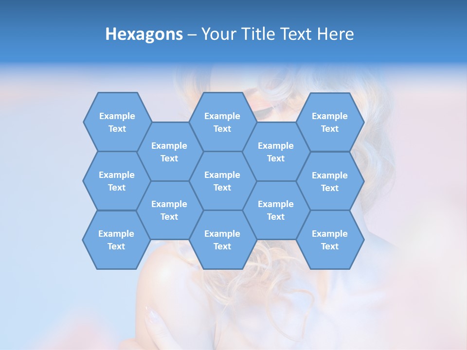 Young Red Hand PowerPoint Template