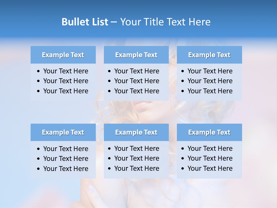 Young Red Hand PowerPoint Template