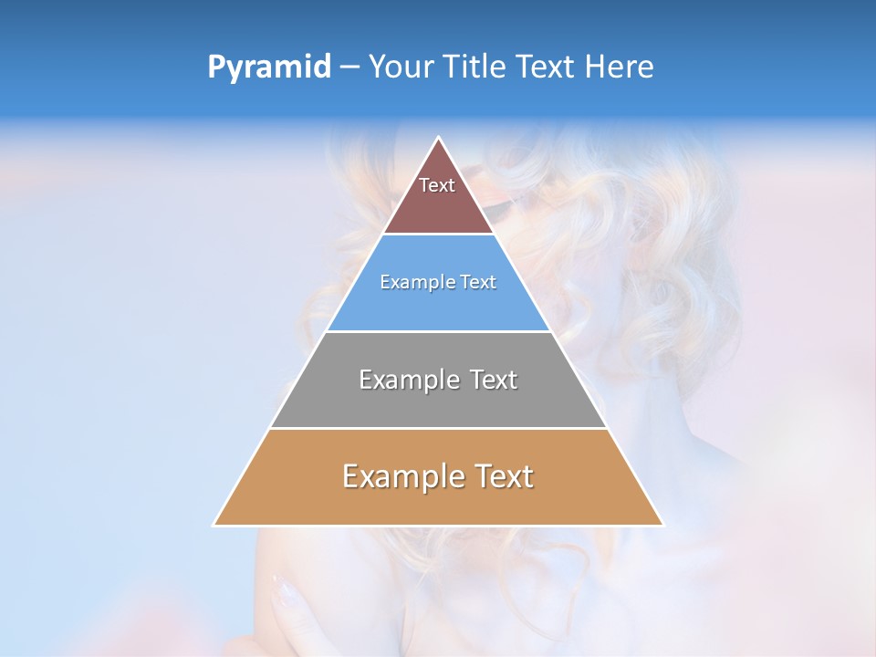 Young Red Hand PowerPoint Template