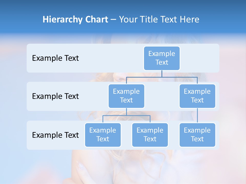 Young Red Hand PowerPoint Template
