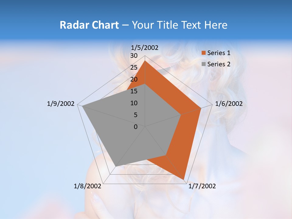Young Red Hand PowerPoint Template