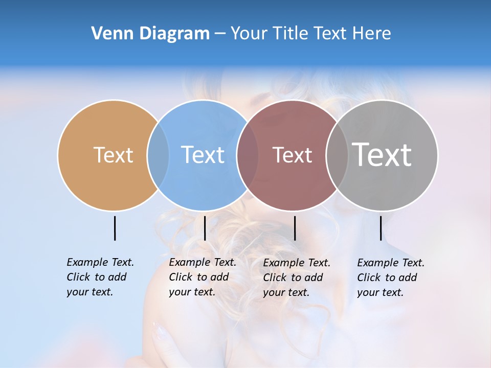 Young Red Hand PowerPoint Template