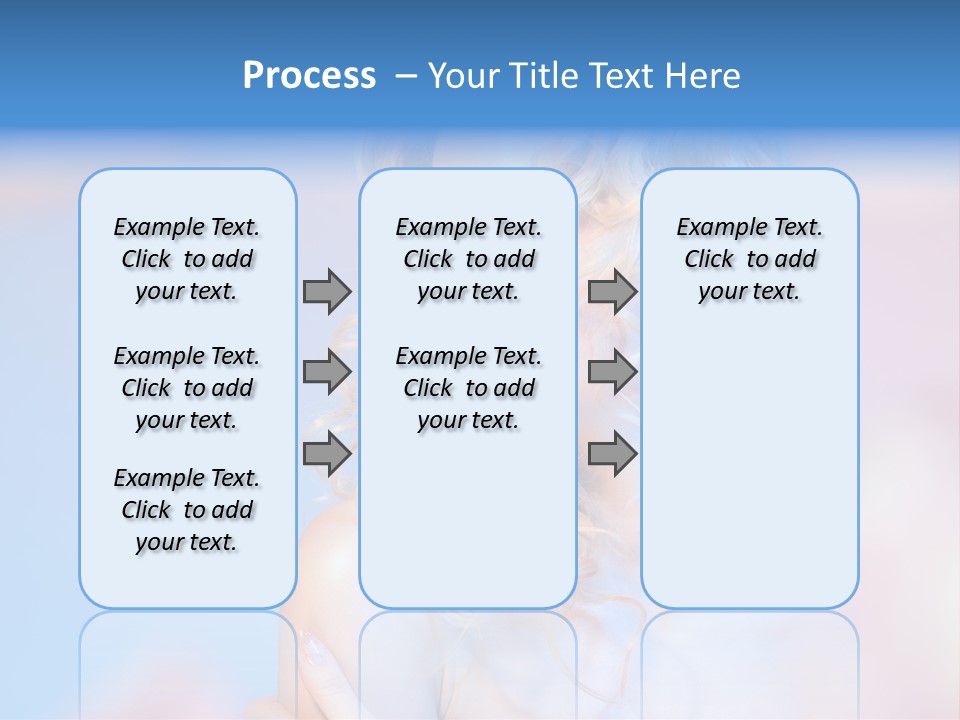 Young Red Hand PowerPoint Template