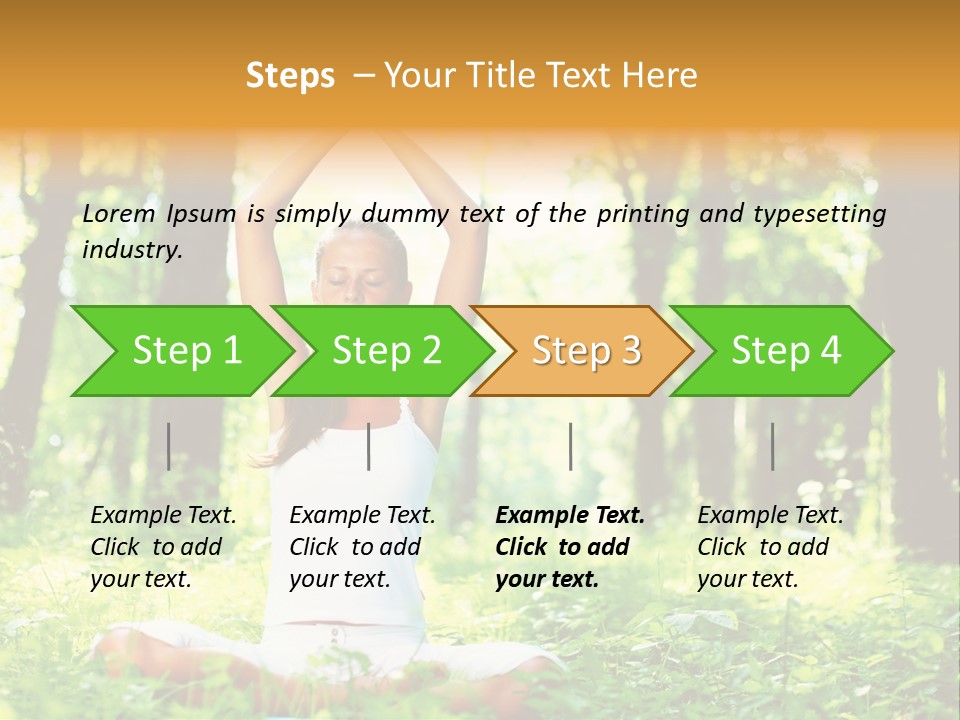 Diet Mental Outdoors PowerPoint Template