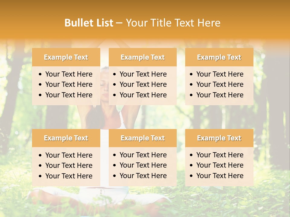 Diet Mental Outdoors PowerPoint Template