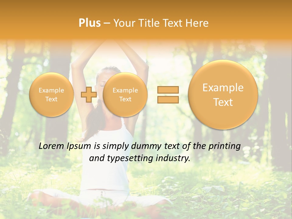 Diet Mental Outdoors PowerPoint Template