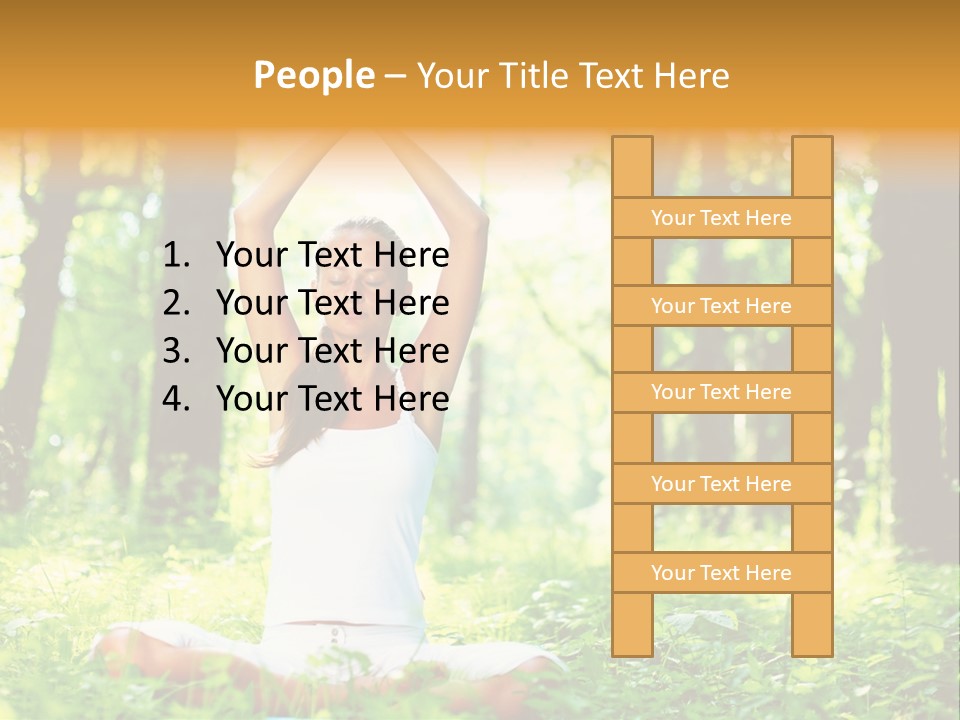 Diet Mental Outdoors PowerPoint Template