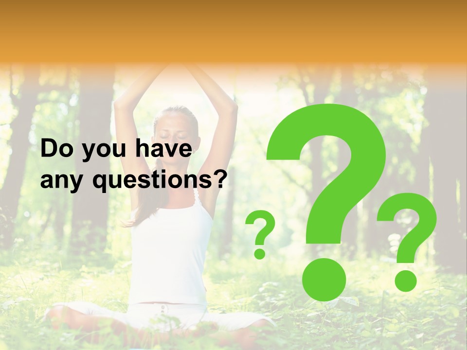 Diet Mental Outdoors PowerPoint Template