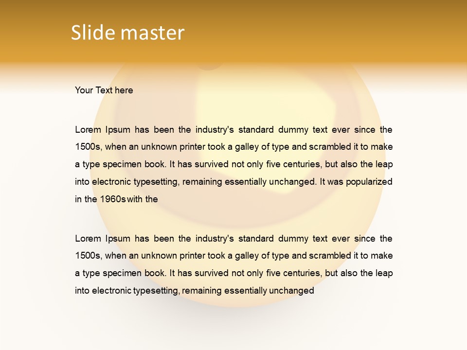 Metal Refraction Background PowerPoint Template