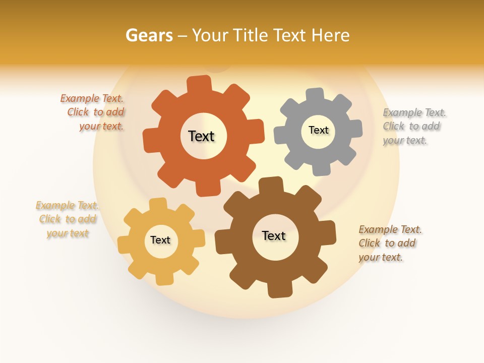 Metal Refraction Background PowerPoint Template