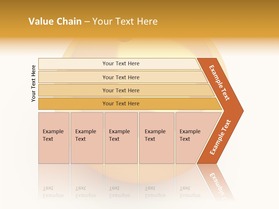 Metal Refraction Background PowerPoint Template