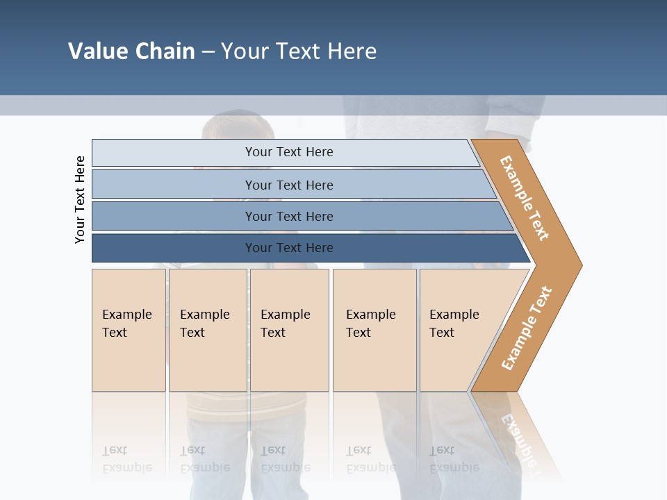 Casual Boy Bald PowerPoint Template