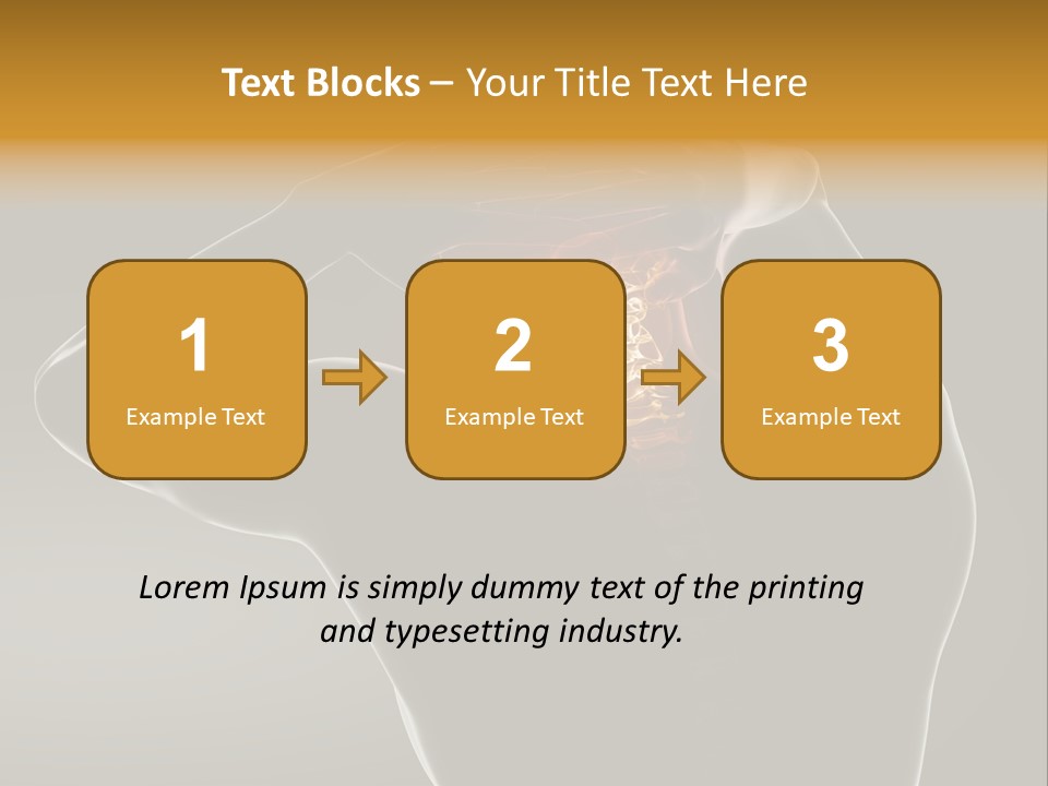 Torso Doctor Trauma PowerPoint Template