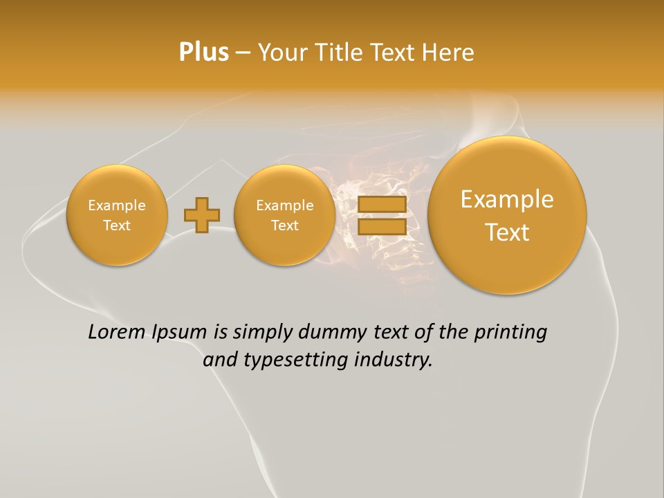 Torso Doctor Trauma PowerPoint Template