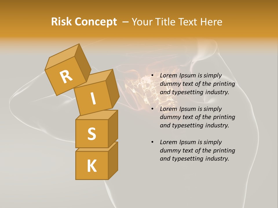Torso Doctor Trauma PowerPoint Template
